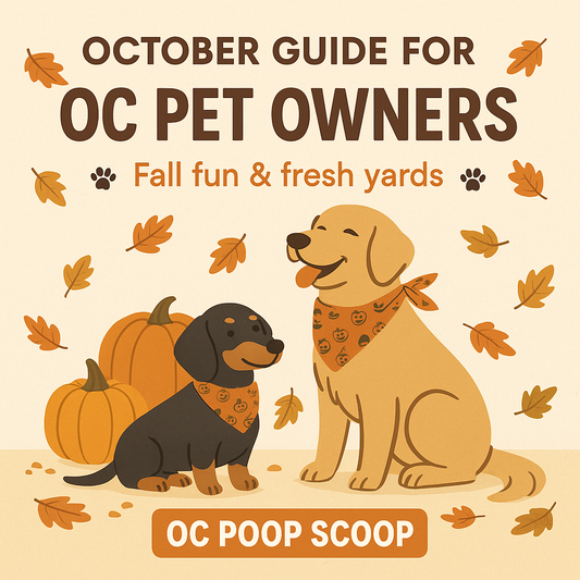 October Orange County Pet Owners Guide | OC Poop Scoop