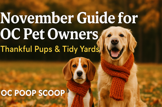November Orange County Pet Owners Guide | OC Poop Scoop